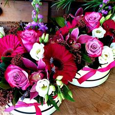 Florist Choice Hat box Arrangement