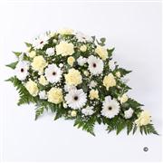 Extra Large Carnation and Germini Spray - Yellow and White