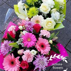 florist choice hand tie 