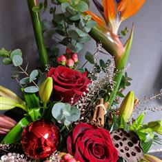 Christmas exotic arrangement 